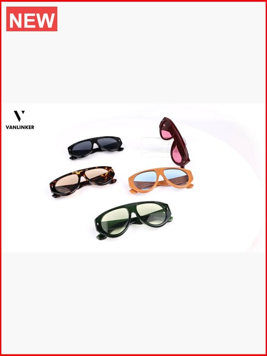 Trendy Oversized Retro Vintage Aviator Sunglasses UV400 Protection main image 7